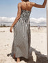 'Sancia' Striped Maxi Dress - Celes Fashion